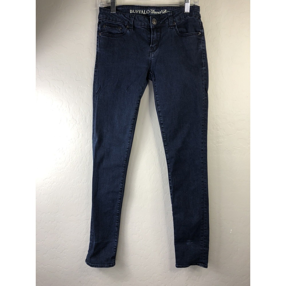 BUFFALO David Bitton Womens 27 Felow Skinny‎ Stretch Skinny Mid Rise